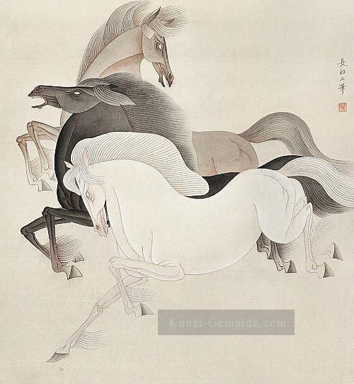 Feng cj Chinesisch Pferde Ölgemälde